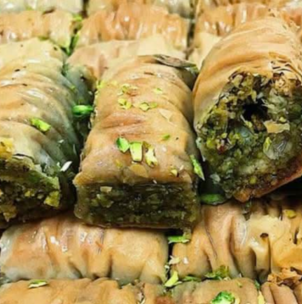 Turkish Pistachio Rolls